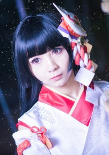 雪女cosplay 雪女cosplay