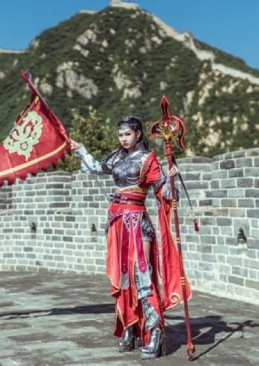 长枪独守大唐魂 cosplay