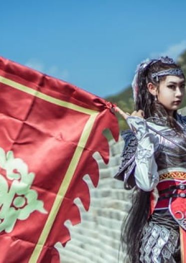 长枪独守大唐魂 cosplay