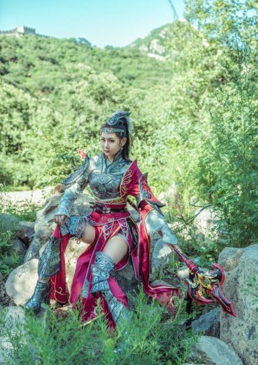 长枪独守大唐魂 cosplay