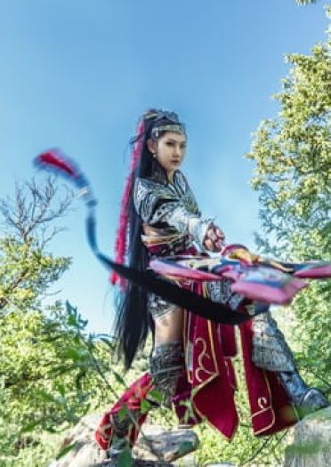 长枪独守大唐魂 cosplay