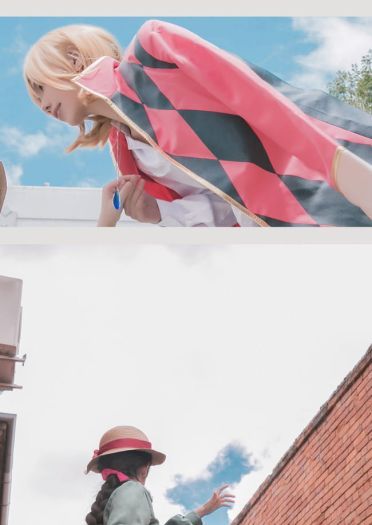 哈尔的移动城堡cosplay