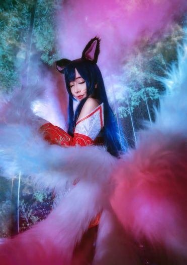英雄联盟 阿狸cosplay