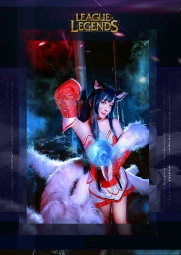 英雄联盟 阿狸cosplay