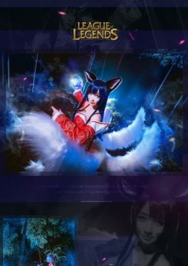 英雄联盟 阿狸cosplay