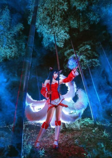 英雄联盟 阿狸cosplay