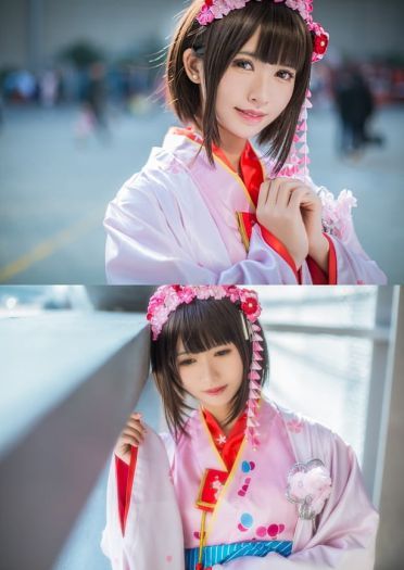 《路人女主的养成方法》加藤惠和服场照