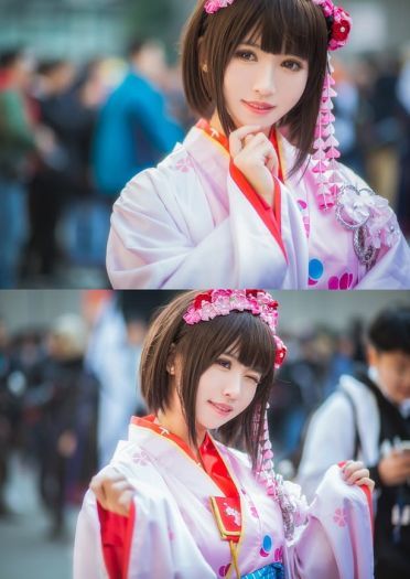 《路人女主的养成方法》加藤惠和服场照