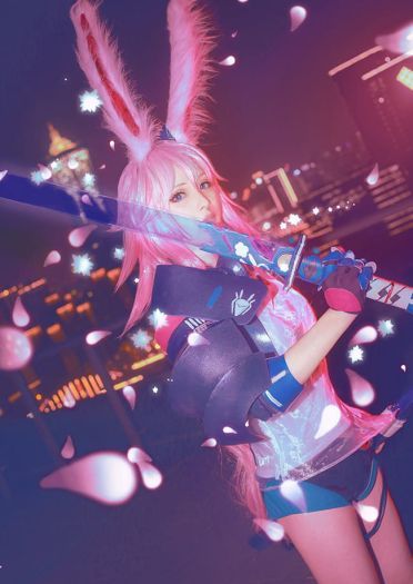 崩坏3 八重樱 御神装 勿忘 cosplay