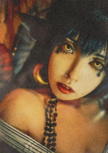 lovelive田园海未花魁 海 cosplay图片