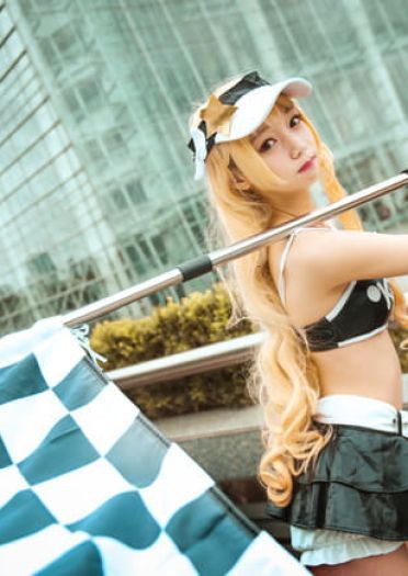 东方Project 雾雨 魔理沙赛车服ver