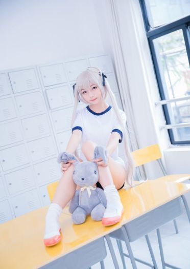 缘之空 春日野穹体操服 cosplay