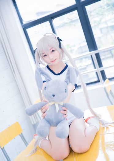 缘之空 春日野穹体操服 cosplay