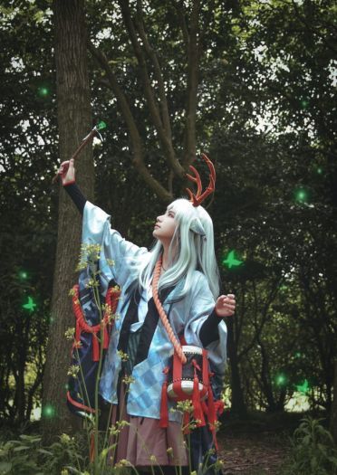 阴阳师 小鹿男拟人 cosplay