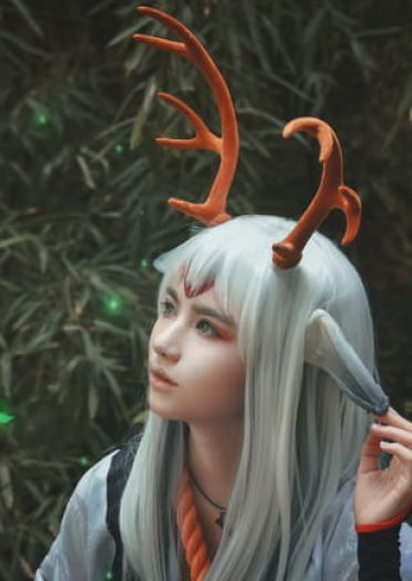 阴阳师 小鹿男拟人 cosplay
