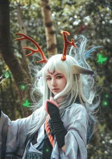 阴阳师 小鹿男拟人 cosplay