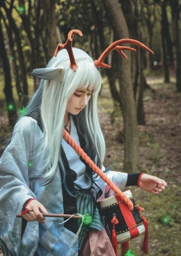 阴阳师 小鹿男拟人 cosplay