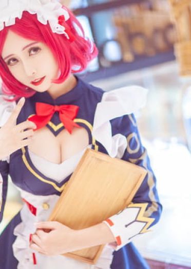 王者荣耀 女仆咖啡·妲己 cosplay