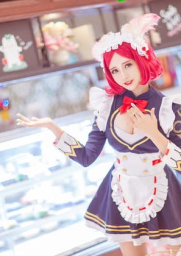 王者荣耀 女仆咖啡·妲己 cosplay