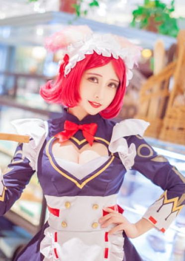 王者荣耀 女仆咖啡·妲己 cosplay