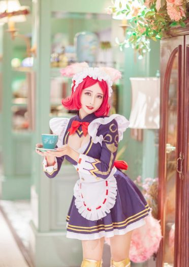 王者荣耀 女仆咖啡·妲己 cosplay