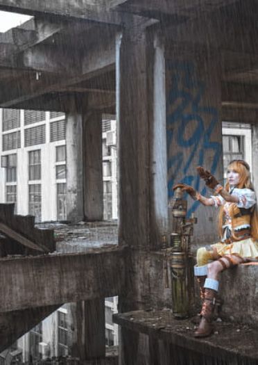 全职高手 苏沐橙沐雨橙风cosplay图片