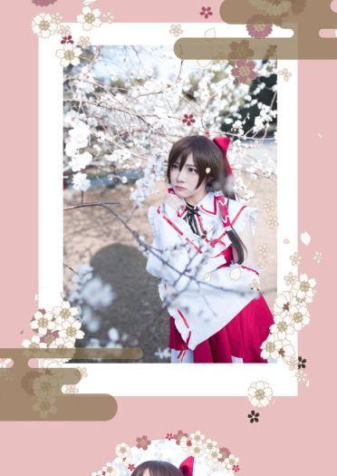 东方project 博丽灵梦cosplay