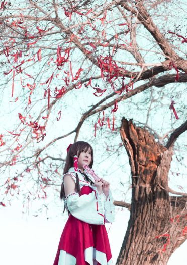 东方project 博丽灵梦cosplay