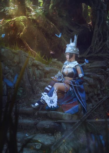 剑侠情缘网络版叁  五毒成女 cosplay图片