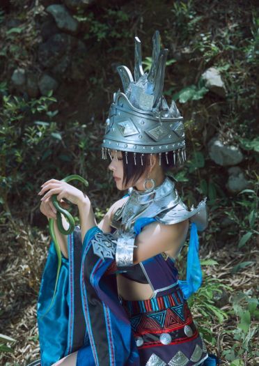 剑侠情缘网络版叁  五毒成女 cosplay图片