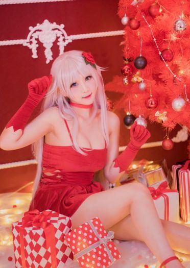 圣诞礼服NEKO 猫娘写真图片