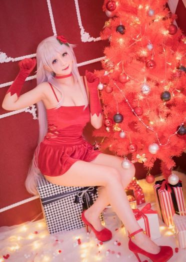 圣诞礼服NEKO 猫娘写真图片