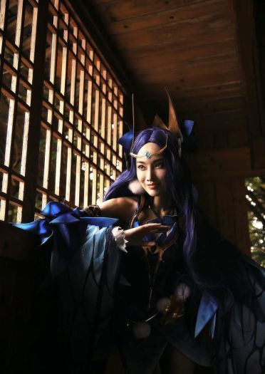 王者荣耀 荡秋千仲夏夜之梦 貂蝉 cosplay图片