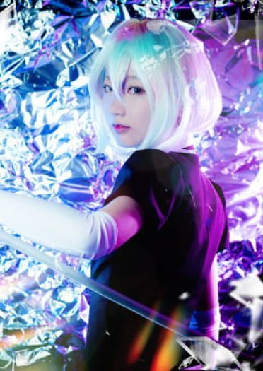 宝石之国 钻石小姐姐 cosplay图片