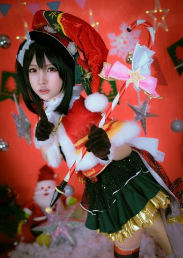 NicoNicoNi~圣诞快乐 lovelive cosplay
