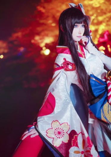 阴阳师 雪女·月见之樱 cosplay