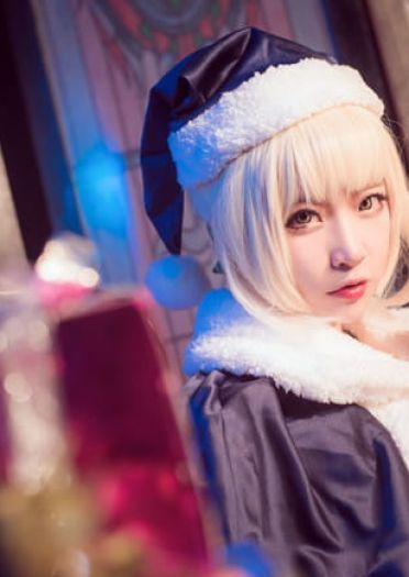 《fate/grand order》阿尔托莉雅·潘德拉贡 圣诞快乐