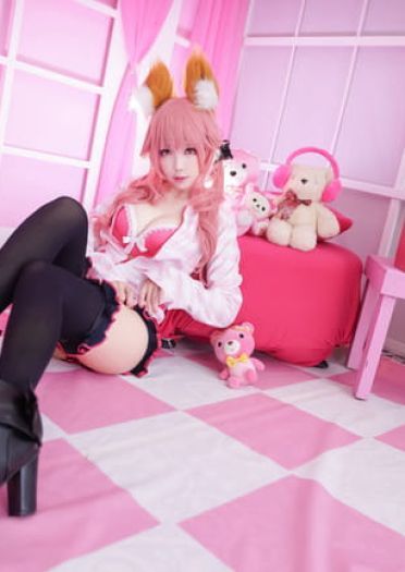 Tamamoe-玉藻前 私服 cosplay