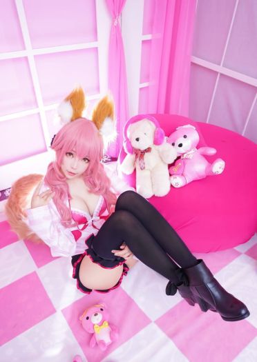 Tamamoe-玉藻前 私服 cosplay