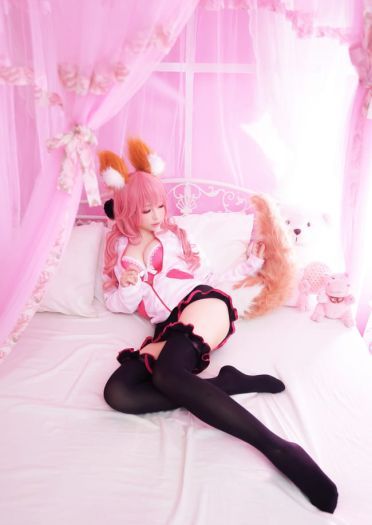 Tamamoe-玉藻前 私服 cosplay