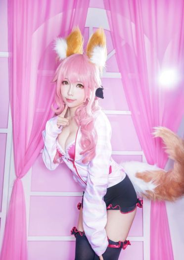 Tamamoe-玉藻前 私服 cosplay