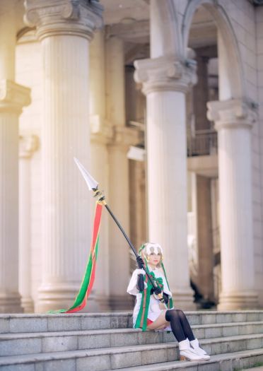 Fate go 童贞  圣女贞德 cosplay