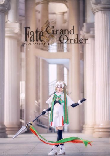 Fate go 童贞  圣女贞德 cosplay