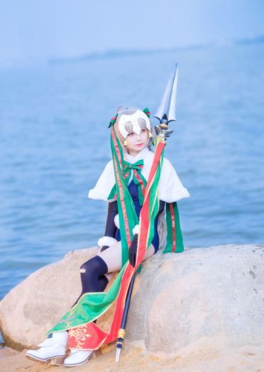 Fate go 童贞  圣女贞德 cosplay