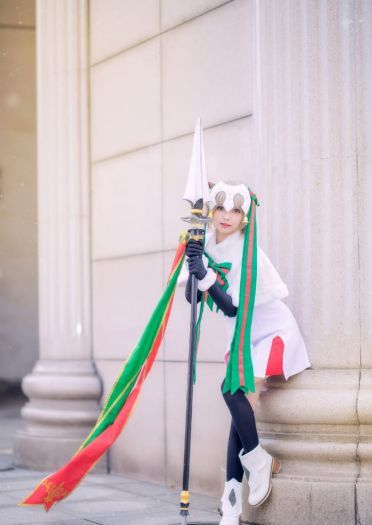 Fate go 童贞  圣女贞德 cosplay