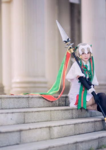 Fate go 童贞  圣女贞德 cosplay