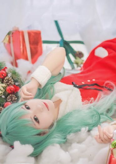 VOCALOID 圣诞初音未来 cosplay