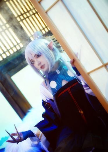亡国祸水 洛天依 cosplay图片