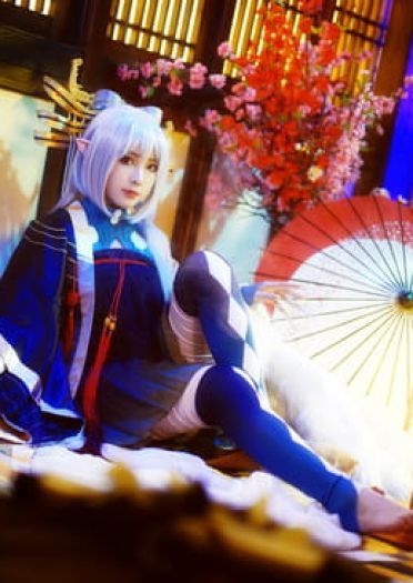 亡国祸水 洛天依 cosplay图片