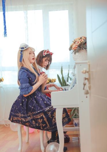 自古红蓝出CP  Lolita图片